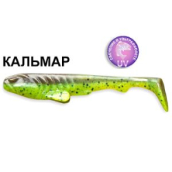 Силиконовая приманка Crazy Fish Tough 5" 28-125-4d-6 кальмар цв. chart swamp (шартрес болото)