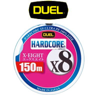 Duel PE Hardcore X8 Milky Blue 150m