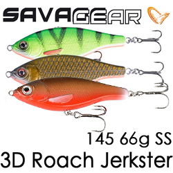 Savage Gear 3D Roach Jerkster 145 66g SS