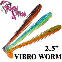 Crazy Fish Vibro Worm 2.5"