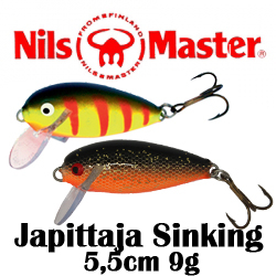 Nils Master Japittaja Sinking 5,5cm 9g