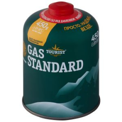 Баллон газовый Tourist Gas Standard резьбовой для портативных приборов (TBR-450)