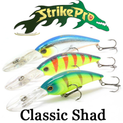 Strike Pro Classic Shad