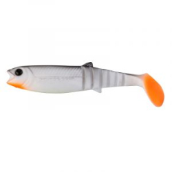 Приманка Savage Gear Cannibal Shad Bulk 12.5cm 20g 1шт White Black 61860-001