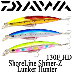 Daiwa ShoreLine Shiner-Z Lunkerhunter 130F HD