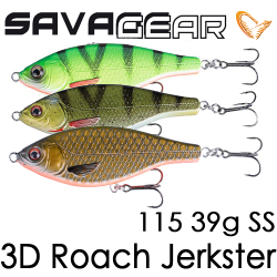 Savage Gear 3D Roach Jerkster 115 39g SS