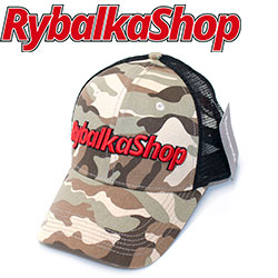 Бейсболка Rybalkashop Камуфляж 090