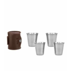 Набор стопок 60мл Helios "Зеркальный" 4шт (HS-NS-А14)