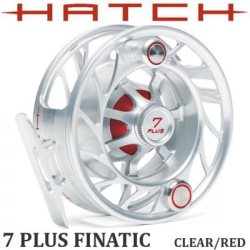 Hatch 7 Plus Finatic Clear/Red