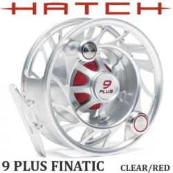 Hatch 9 Plus Finatic Clear/Red