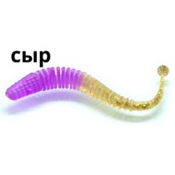 Силиконовая приманка Zombie Disco (Диско) фиолет/золото 11/31