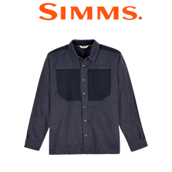 Simms Confluence Overshirt, Slate