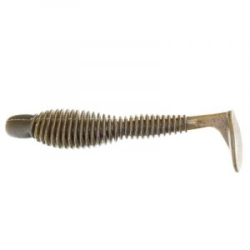 Виброхвост Reins Fat Bubbling Shad 4" цв. #002 Green Pumpkin