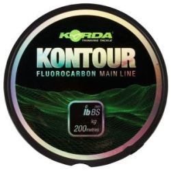 Леска тонущая Korda Kontour Fluorcarbon 200м 18lb KFLU03