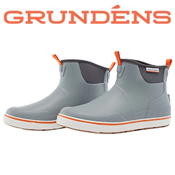 Grundens 12 Inch Deck Boot, Monument Grey