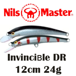 Nils Master Invinciвle DR 12cm 24g (метал. лопасть)