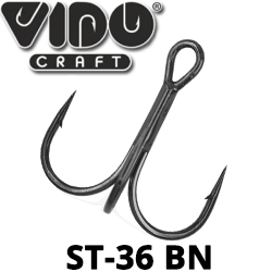 Vido Craft ST-36 (BN) "Stinger Treble Hooks"