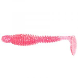 Виброхвост Reins Fat Bubbling Shad 4" цв. #317 Pink Silver