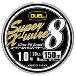 Плетеный шнур Duel PE Super X-Wire 8 150m #1.5