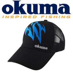 Okuma Motif Mesh Cap