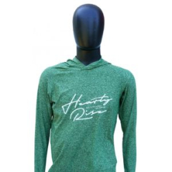Футболка с длинным рукавом и капюшоном Hearty Rise HE-9019 UV30+ Olive Green р-р L