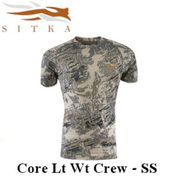 Sitka Core Lt Wt Crew SS Optifade Open Country