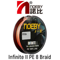 Noeby Infinite II PE 8 Braid 150m (5 color)