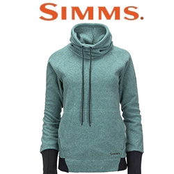 Simms Women's Rivershed Sweater, Avalon Teal