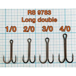 Крючок RodStars RS9783 Long Double #4\0
