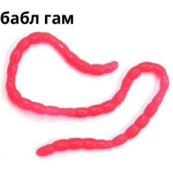 Силиконовые приманки Trout Zone Blood Worms Бабл гам