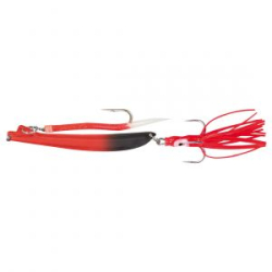 Пилькер Bottom Strike BiColor Pilk 400g #3 Fl.Red-Black/GLOW #10/0