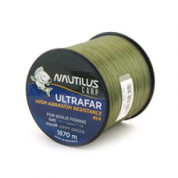 Леска Nautilus UltraFar Army Green d-0.30мм 15lb 1300м
