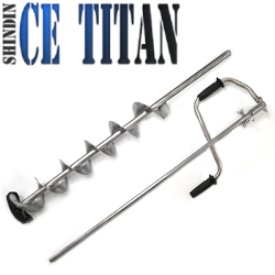 Титановый бур ICE Titan D130 мм, D150 мм