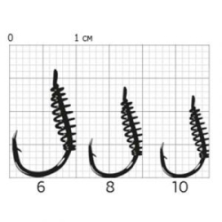 Крючки Cobra ALLROUND сер. CA123 разм. 006 10шт.
