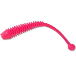 Силиконовая приманка ВАТ ZON worm 50мм цвет розовый аром. Краб Уп.8