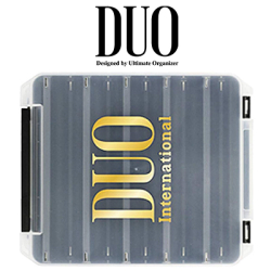 DUO Revers Lure Case 160 #Pearl Black/Gold Logo