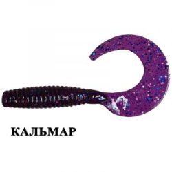 Силиконовая приманка Crazy Fish Angry Spin 2" 21-45-98-6 кальмар цв. Space