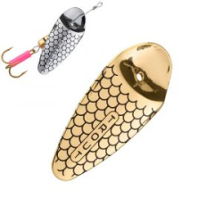Блесна вращающаяся Mikado Trout №2 - золото/00