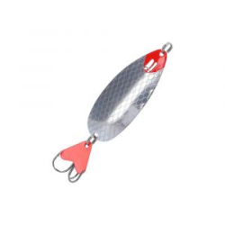 Блесна колеблющаяся Mikado Hunter №1/7гр./7,6см - серебро (тройник + двойник)