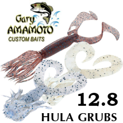 Gary Yamamoto Hula Grubs 12.8