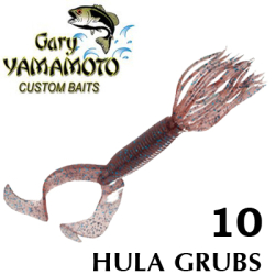 Gary Yamamoto Hula Grubs 10