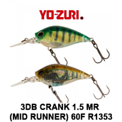 Yo-Zuri 3DB Crank 1.5 MR (Mid Runner) 60F R1353