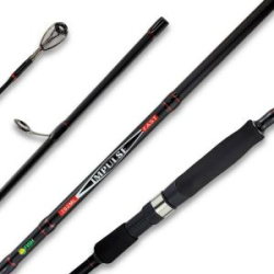 Удилище спиннинговое Fish Crystal Impulse, 2 секции, полая верш, длина 2.44 м, тест 5-23 г