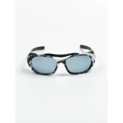 Очки поляризационные Extreme Fishing ADD-515, цвет оправы Матовый черный камуфляж, цвет линз Серебряный Revo