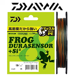 Daiwa UVF Frog Dura Sensor x8 +Si² [Battle Deep Green] 150m