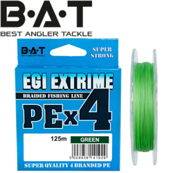 BAT PE Egi Extrime NEW Green 125m