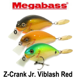 Megabass Z-Crank Jr Viblash Red