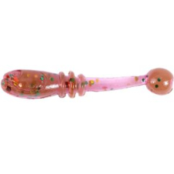 Слаги съедобные искусственные Lucky John Pro Series White Fish 0,8" цвет S14 20шт.