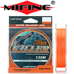 Mifine Killer X8 PE 135m Orange 50009