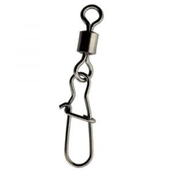 Вертлюг с карабином Vido Craft Rolling Swivel With Nice Snap (BLN) № 5, 9 шт/уп VD-RSNS-5(9)